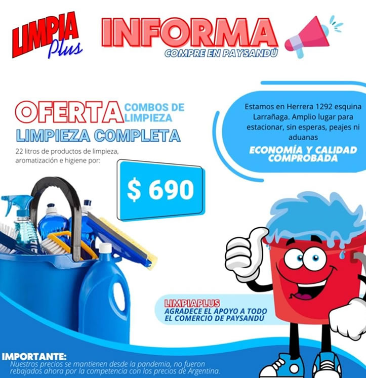 Combos de limpieza